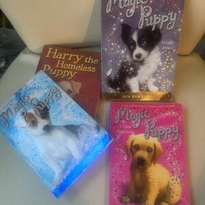 Bundle of EUC Books… 3 five paperback Magic Puppy & 2 Brand New Puppy Dog Books
